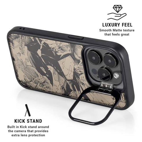 DC Comics Superman Unchained #1 Original Cover Pencils iPhone 16 Pro Kickstand Case